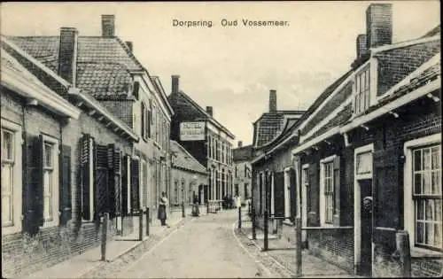 Ak Oud Vossemeer Zeeland Niederlande, Dorpsring