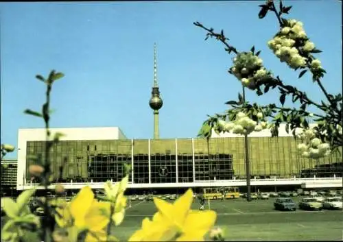 Ak Berlin Mitte, Palast der Republik, Fernsehturm