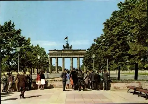 Ak Berlin Mitte, Brandenburger Tor