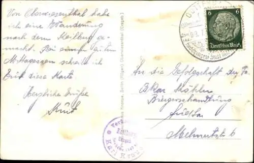 Ak Klínovec Keilberg Erzgebirge Reg. Karlsbad, Unterkunftshaus