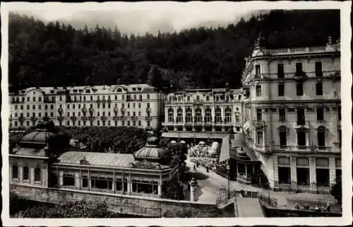 Ak Karlovy Vary Karlsbad Stadt, Parkhotel Pupp