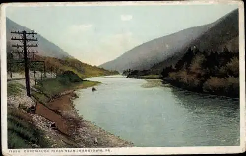 Ak Johnstown Pennsylvania USA, Conemaugh River