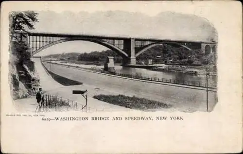 Ak New York, Washington Bridge, Speedway