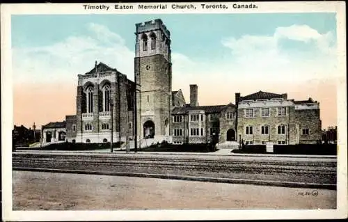 Ak Toronto Ontario Kanada, Timothy Eaton Memorial Church