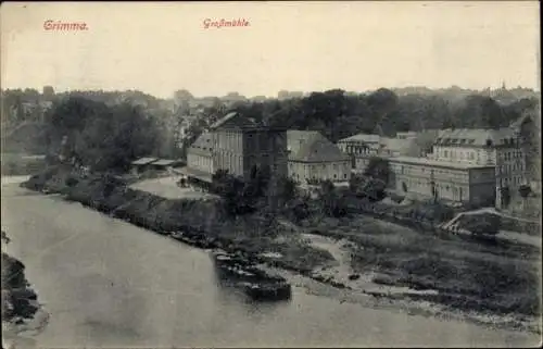 Ak Grimma in Sachsen, Großmühle