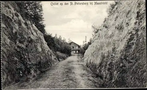 Ak St Pieter Maastricht Limburg, Chalet op den St. Pietersberg