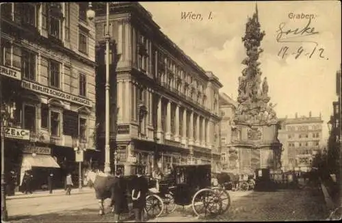 Ak Wien 1 Innere Stadt, Graben