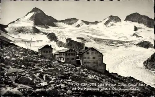 Ak Neukirchen am Großvenediger in Salzburg, Kürsingerhütte, Kürsinger Hütte, Drei Herrenspitze