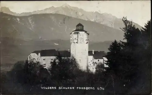 Ak Volders Tirol, Schloss Friedberg