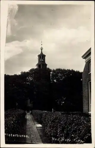 Ak Pieterburen Groningen Niederlande, Ned. Herv. Kerk