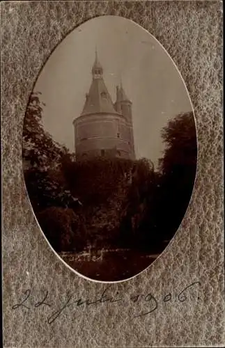 Passepartout Ak Wijk bij Duurstede Utrecht, Kasteel