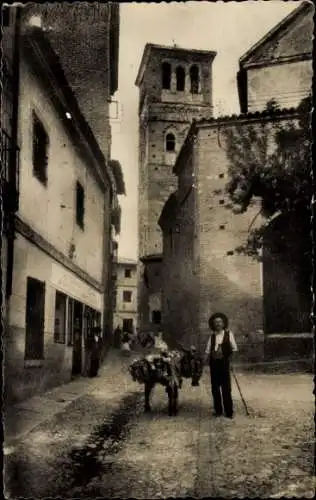 Ak Toledo Kastilien La Mancha Spanien, Rincon tipico