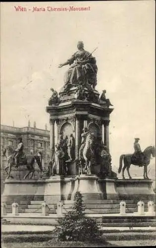 Ak Wien 1 Innere Stadt, Maria Theresien-Monument
