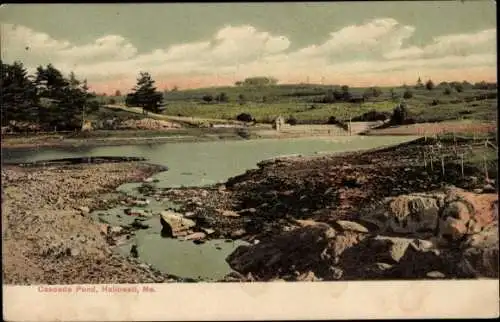 Ak Hallowell Maine USA, Cascade Pond