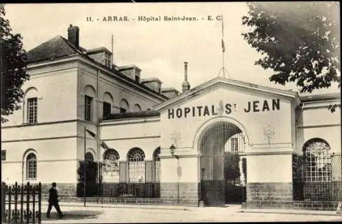 Ak Arras Pas de Calais, Saint Jean Hospital