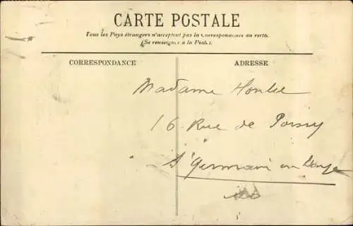 Ak Calvados aus Honfleur, Boot aus Southampton