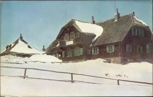 Ak Salla Steiermark, Stubalpe, Gaberlhaus, Winter