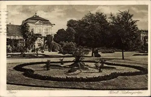 Ak Gera in Thüringen, Fürstlicher Küchengarten