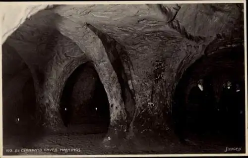 Ak Hastings East Sussex England, St. Clements Caves