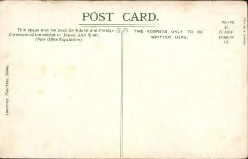 Ak Bray Wicklow Irland, Panorama vom Kopf