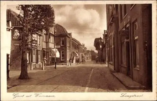 Ak Wassenaar Südholland Niederlande, Langstraat