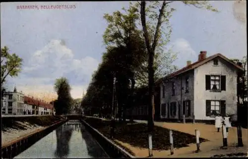 Ak Hellevoetsluis Südholland, Barakken