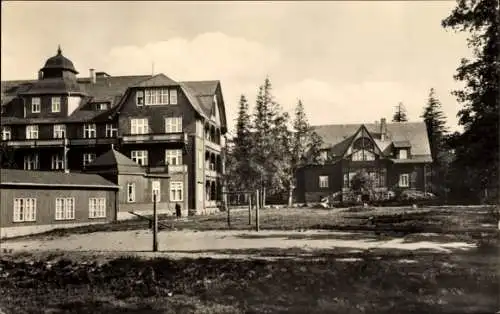 Ak Oberhof im Thüringer Wald, VDK-Erholungsheim, Liegewiese