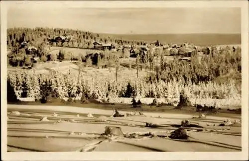 Ak Oberhof im Thüringer Wald, Panorama, Winter