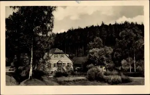 Ak Weißenborn Holzland Thüringen, Mühltal, Meuschkensmühle, Bad Klosterlausnitz, Eisenberg