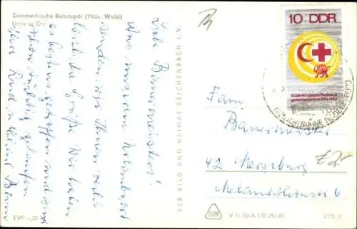 Ak Rohrbach in Thüringen, Unterer Ort