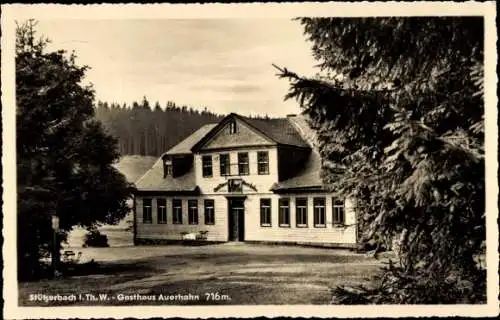 Ak Stützerbach Ilmenau Thüringer Wald, Gasthaus Auerhahn