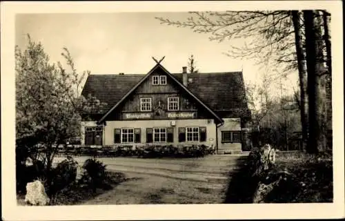 Ak Bad Liebenstein im Thüringer Wald, Waldgaststätte und Fremdenheim Hubertushof