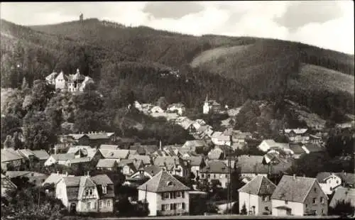 Ak Elgersburg in Thüringen, Hohe Warte, Ortsansicht
