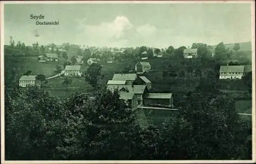 Ak Seyde Hermsdorf im Erzgebirge, Totalansicht