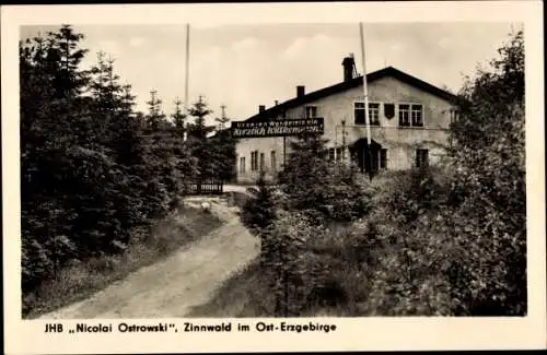 Ak Geising Altenberg im Erzgebirge, Jugendherberge Nicolai Ostrowski