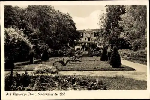 Ak Bad Köstritz in Thüringen, Sanatorium der S.V.A.