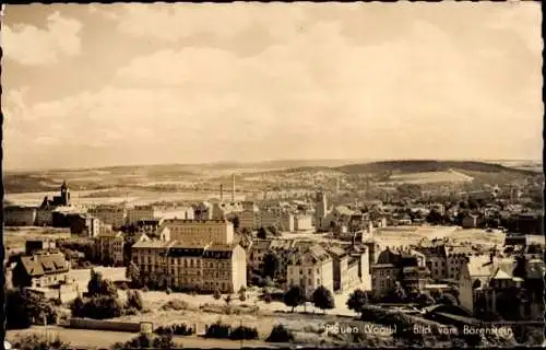 Ak Plauen im Vogtland, Blick vom Bärenstein