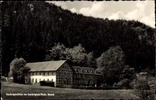 Ak Döschnitz in Thüringen, Sorbitzmühle, Sorbitztal