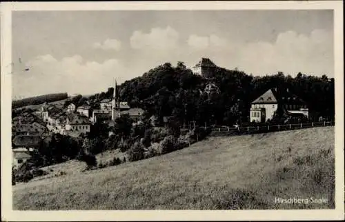 Ak Hirschberg an der Saale, Panorama