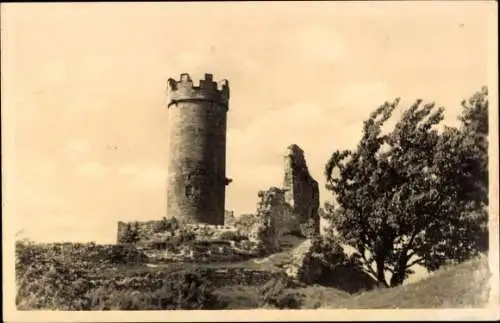 Ak Mühlberg Drei Gleichen Thüringen, Burg Mühlburg