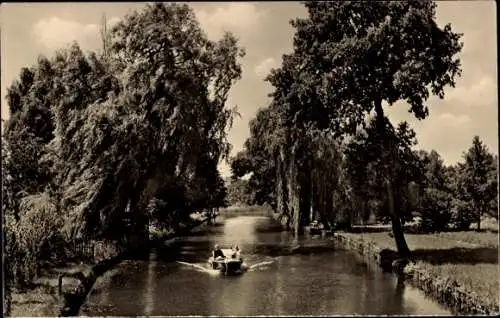 Ak Groß Köris in Brandenburg, Kanal