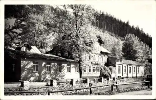 Ak Katzhütte im Schwarzatal Thüringen, Haus des Volkes