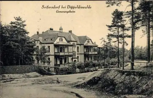 Ak Seifersdorf Dippoldiswalde im Osterzgebirge, Genesungsheim