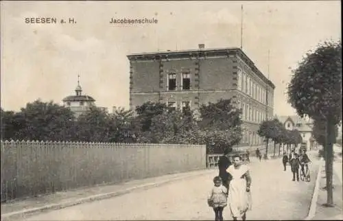 Ak Seesen am Harz, Jacobsenschule