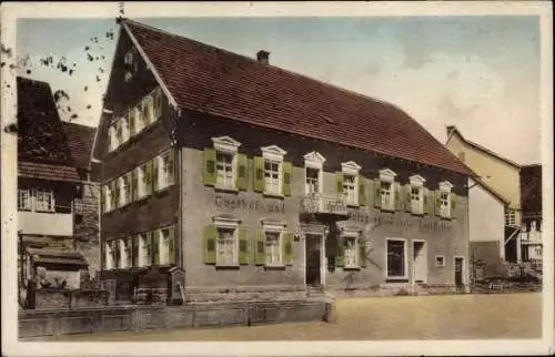 Ak Stammheim Calw im Schwarzwald, Gasthof Metzgerei Rößle