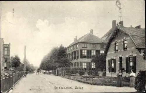 Ak Zetten Gelderland Niederlande, Normalschule