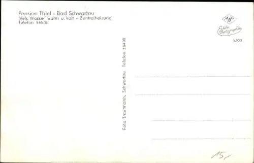 Ak Bad Schwartau in Holstein, Pension Thiel