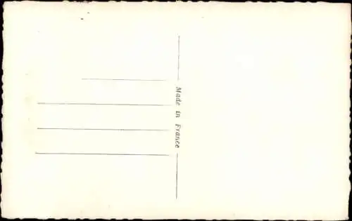 Ak Vive Ste Cécile, Frau mit Violine