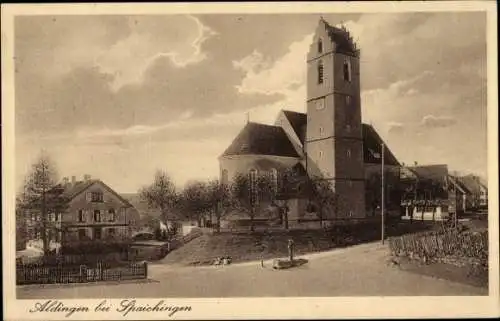 Ak Aldingen in Württemberg, Kirche