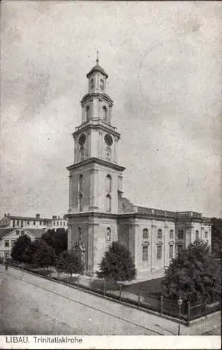 Ak Liepaja Libau Lettland, Trinitatiskirche